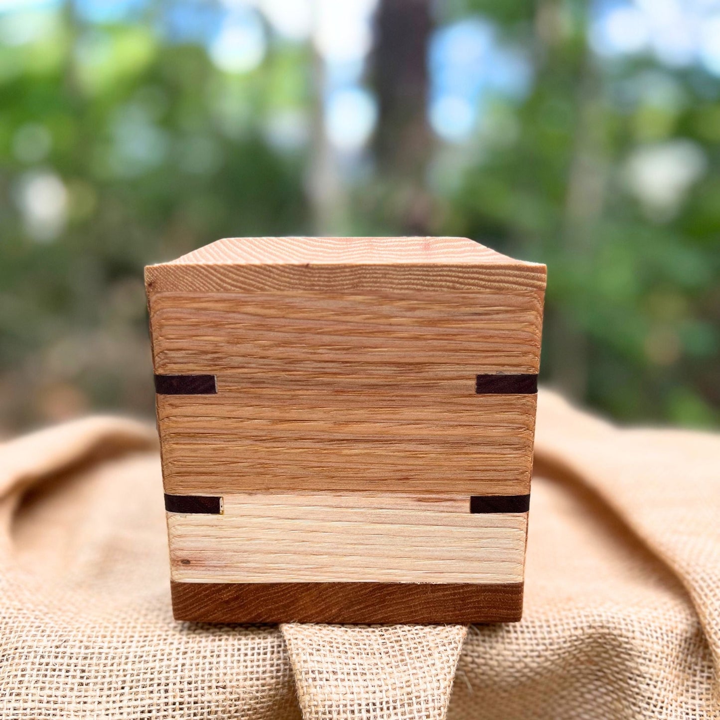 Custom Pet Urn - Hickory (Medium Shown)